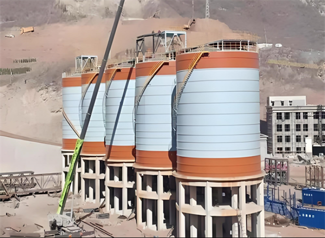 白朗高架钢板仓