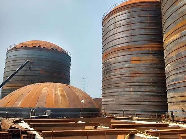 白朗焦粉钢板仓